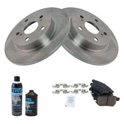 TRQ BKA18249 Disc Brake Kit For Toyota Corolla 2009-2016 Rear 19184919 Foto 1 de 4