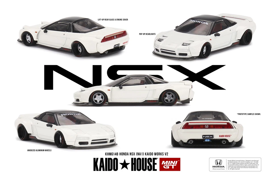 MINI GT 1/64 HONDA NSX (NA1) KAIDO WORKS V2 KHMG148 - Image 1 of 1