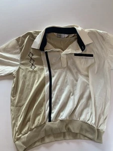 Mens Classics By Palmland Vintage Outdoor Golf Polo Short Sleeve Shirt Size XL - Picture 1 of 7