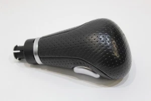 Audi A4 8K B8 S-Line Black Perforated Leather Automatic Gear Knob 8K2713139E - Picture 1 of 14