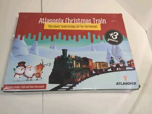 Tren de Navidad Atlasónico modelo XTS 2020 luz de humo y sonido choo choo - Imagen 1 de 12