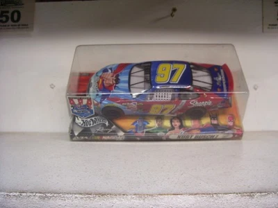 2004 1/24 #97 KURT BUSCH SHARPIE FORD MATTEL JUSTICE LEAGUE SUPERMAN - Image 1 of 4