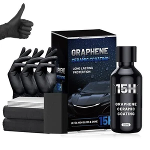 Graphene Ceramic Coating 15H for Cars 70ml Advanced Graphene Coating for Car - Picture 1 of 7