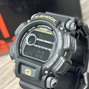 Casio G-Shock Military Men's Chronograph Black Resin 47mm Watch DW9052-1CCG - Picture 1 of 24
