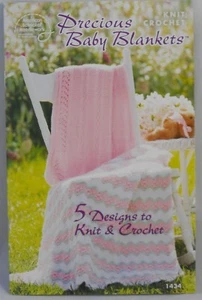 Preciosas mantas bebé 5 diseños para tejer y ganchillo - Imagen 1 de 2