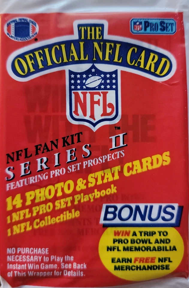 1989 Pro Set Football Pick A Card #422-#561 & Inserts - Image 1 of 1