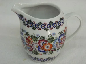 Jarra de cerámica esmaltada Cepelia Opoiska 4 in pintada a mano firmada - Imagen 1 de 4