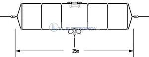 DIAMOND WD 330D Antenna Dipolo Cobertura Cont. De 2A 30MHZ 800079 - Imagen 1 de 1