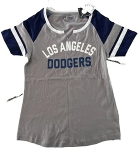 Campus Lifestyle Women's MLB Los Angeles Dodgers Baseball Shirt Choose Your Size - Picture 1 of 3