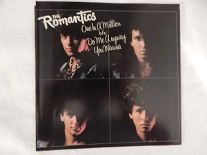 THE ROMANTICS "ONE IN A MILLION" PICTURE SLEEVE! NEW! ONLY NEW COPY ON eBAY!! - Foto 1 di 2