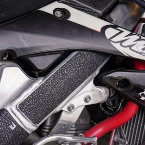 Black Upper Frame Guards 2009-2012 Honda CRF450 Grip Tape CRF 450 CRF450R 450R - Picture 1 of 4