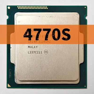 Intel Core i7-4770S SR14H 3.10 Ghz 4 Cores 8MB Cache LGA 1150 CPU Processor - Image 1 of 3