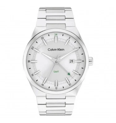 Orologio Uomo Calvin Klein Distinguish 25200489 Con Meccanismo GMT Movement - Immagine 1 di 4