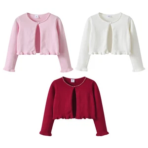Baby Girl Lovely Shawl Match Skirt Dress Gown Party Daily Grooming Cardigan - Picture 1 of 39