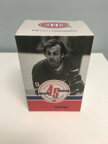 GUY LAFLEUR NHL MONTREAL CANADIENS BOBBLEHEAD (45TH ANNIVERSARY OF 76-77 TEAM) Cover