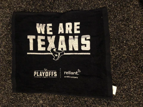 2018/19 HOUSTON TEXANS PLAYOFFS RALLY TOWEL NFL- SGA “WE ARE TEXANS” Cover