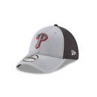 Philadelphia Phillies  MLB New Era Grayed-Out Neo 39THIRTY Flex Hat - Gray