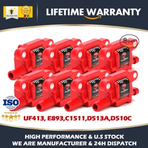 8 Ignition Coil For 2007-2013 Silverado Chevy Sierra GMC 1500 4.8/5.3L 6.0L 6.2L - Picture 1 of 12