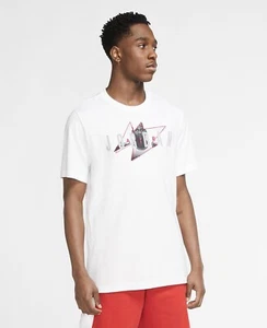 Air Jordan Logo T-Shirt Size L Model CN3575-100 New With Tags - Picture 1 of 3