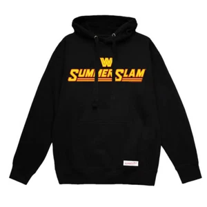 Sudadera con capucha Mitchell & Ness negra SummerSlam 3XL para hombre excelente logotipo - Imagen 1 de 8