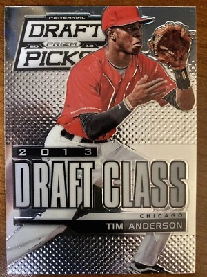 Tim Anderson 2013 Panini PRIZM 2013 Draft Class Rookie Card #117 - Image 1 of 2