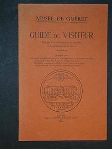Musée de Guéret - Guide du visiteur - 1956 - Email Tapisserie Archéologie - Picture 1 of 1