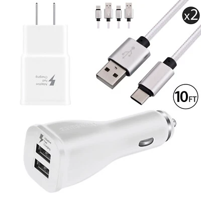 3/6/10Ft Fast Charger Type C USB-C Cable For OEM Samsung Galaxy S25 S24 S23 S22+ - Image 1 of 4