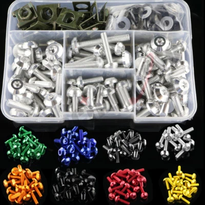 Complete Fairing Bolt Body Screws Fit For Suzuki HAYABUSA GSXR1300 GSF600 GSR600 - Image 1 of 4