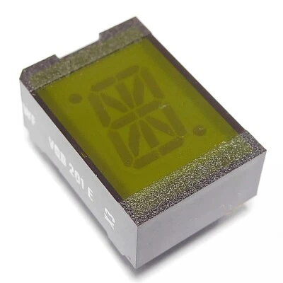 [5pcs] VQB201E LED GREEN ALFANUMERIC THT - Bild 1 von 2