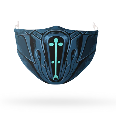 ASVP SHOP MK Sub-Zero Face Mask Reusable Cotton Face Covering - 2 x Washable Filters