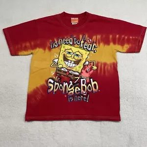 De colección Nickelodeon Bob Esponja Mediano No Need To Fear Is Here Tie Dye Años 90 Patrick - Imagen 1 de 6