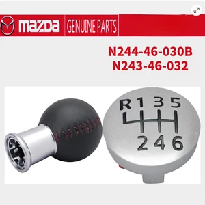 Mazda Genuine MIATA Change lever Shift knob Roadster N244-46-030B N243-46-032 - Picture 1 of 1