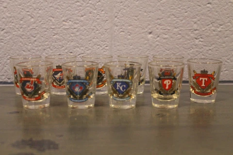 Baseball Hunter Shot Glass (MLB) Cover