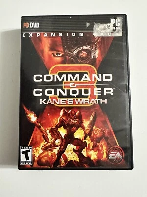 Command & Conquer 3: Kane's Wrath  PC DVD Expansion Pack Used - Image 1 of 3