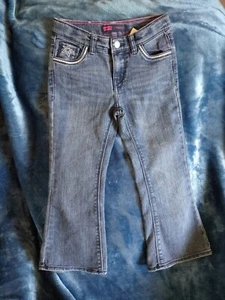 Girls Embellished Levi's Jeans Size 5R - Picture 1 of 6