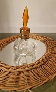 Flacon de parfum bouchon ochre, Alchimie  Rochas, vide, 50 ml, sans boite - Picture 1 of 4