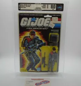 Nueva figura de acción vintage Hasbro GI Joe con poca luz 1986 graduada AFA 80 80/85/85 - Imagen 1 de 5