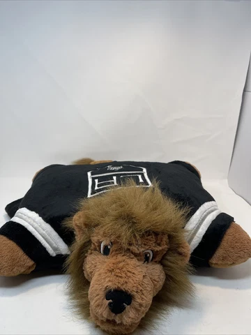 LA Kings Pillow Pets Plush Hockey Mascot - Bailey Cover
