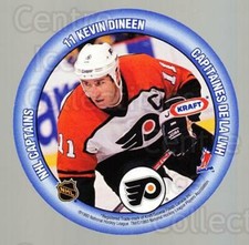 1993-94 Kraft Peanut Butter Discs NHL Captains #4 Kevin Dineen, Kevin Hatcher