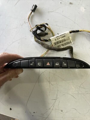 Jaguar XJ8 XJR 2006-09 Vanden Plas tablero asiento térmico interruptor de peligro 5w93118650ba Foto 1 de 4