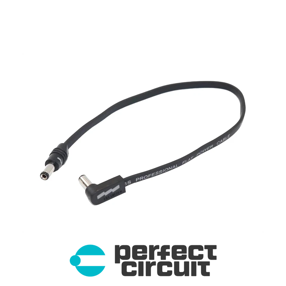 EBS DC1 (Angled to Straight) - 38CM Pedal POWER CABLE - NEW - PERFECT CIRCUIT - Image 1 of 1