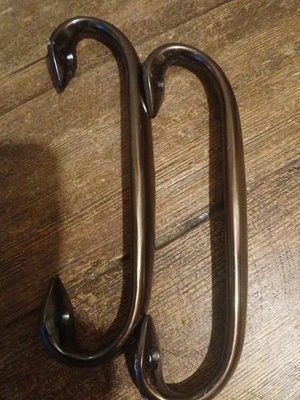 19cm Copper coated Door/Cupboard Handles Set of 4 - Image 1 of 3