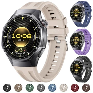 Für Huawei Watch GT 6 Pro 46mm Ersatz Silikon Armband Strap Bracelet - Bild 1 von 40