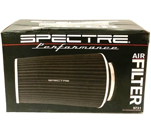 Spectre Performance Universal HPR Air Filter Conical 10.125" Black, SPE-9731 - Picture 1 of 6