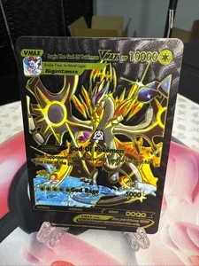 Tarjeta Fan Art Lugia The God Of Pokemon VMAX Lámina Negra y Roja Hp10000💥💥💥💥 - Imagen 1 de 2