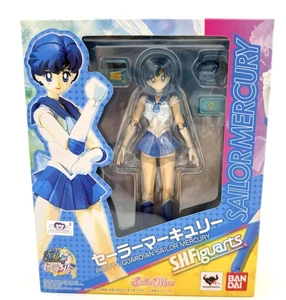 Bandai SH Figuarts Sailor Moon Sailor Mercury 2014 Actionfigur Puppe Spielzeug Neu - Bild 1 von 2