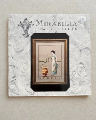 Mirabilia Nora Corbett Spring in My Garden Cross Stitch Chart Pattern MD53 - Image 1 of 2