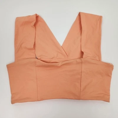 L*Space Parker Bikini Top in Tangy Orange Size XS NWT - Image 1 of 4