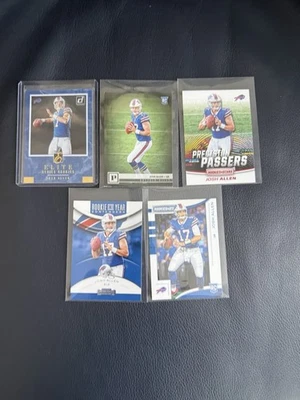 Tarjetas de novato 2018 Donruss y Panini Josh Allen tarjetas de novato raras 🔥 Foto 1 de 2