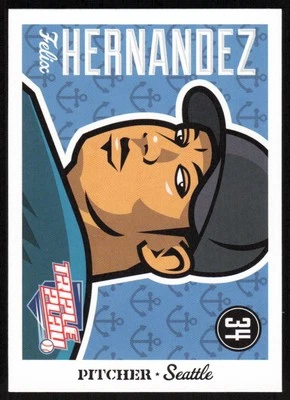 2012 Panini Triple Play #74 Felix Hernandez - Image 1 of 2